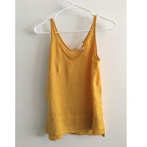 Gold office-casual tank